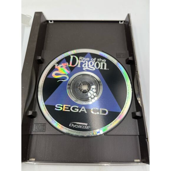 Rise of the Dragon (Sega CD, 1994) Complete in Case - Picture 4 of 7